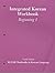 Integrated Korean: Beginning Level 1 Workbook (KLEAR Textbooks in Korean