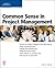 Common Sense in Project Management
