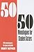 50/50 Monologues for Student Actors--Volume 1