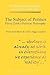 The Subject of Politics: Slavoj Zixek's Political Philosophy
