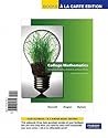 College Mathematics for Business, Economics, Life Sciences and Social Sciences, Books a la Carte Edition (12th Edition)