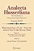 Phenomenology of Life - From the Animal Soul to the Human Mind: Book II. The Human Soul in the Creative Transformation of the Mind (Analecta Husserliana, 94)