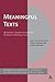 Meaningful Texts: The Extraction of Semantic Information from Monolingual and Multilingual Corpora (Corpus and Discourse)