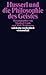 Husserl und die Philosophie des Geistes by Manfred Frank