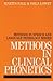 Methods in Clinical Phonetics