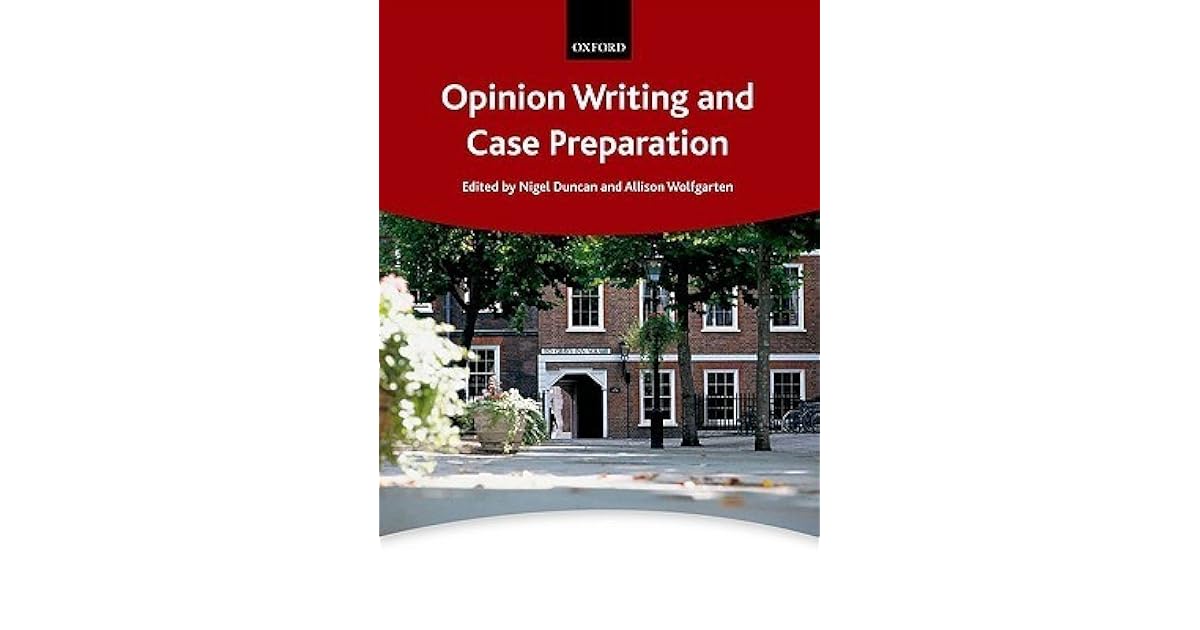 Opinion writing and case preparation 08 picture