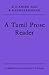 A Tamil Prose Reader