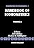 Handbook of Econometrics (Volume 2) (Handbooks in Economics, Volume 2)
