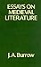 Essays on Medieval Literature by J.A. Burrow