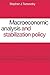 Macroeconomic Analysis and Stabilization Policy