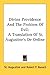 Divine Providence and the Problem of Evil: St Augustine's De Ordine