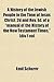 A History of the Jewish People in the Time of Jesus Christ. 2D and REV. Ed. of a Manual of the History of the New Testament Times. (DIV 1 Vol