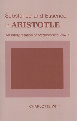 substance and essence in aristotle