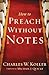 How to Preach without Notes