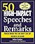 50 High-Impact Speeches and Remarks