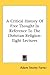 A Critical History Of Free Thought In Reference To The Christian Religion: Eight Lectures