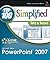 Microsoft Office PowerPoint 2007: Top 100 Simplified Tips & Tricks