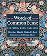 Words Of Common Sense
