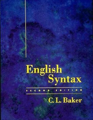 English Syntax (Paperback)