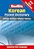 Berlitz Korean Pocket Dictionary
