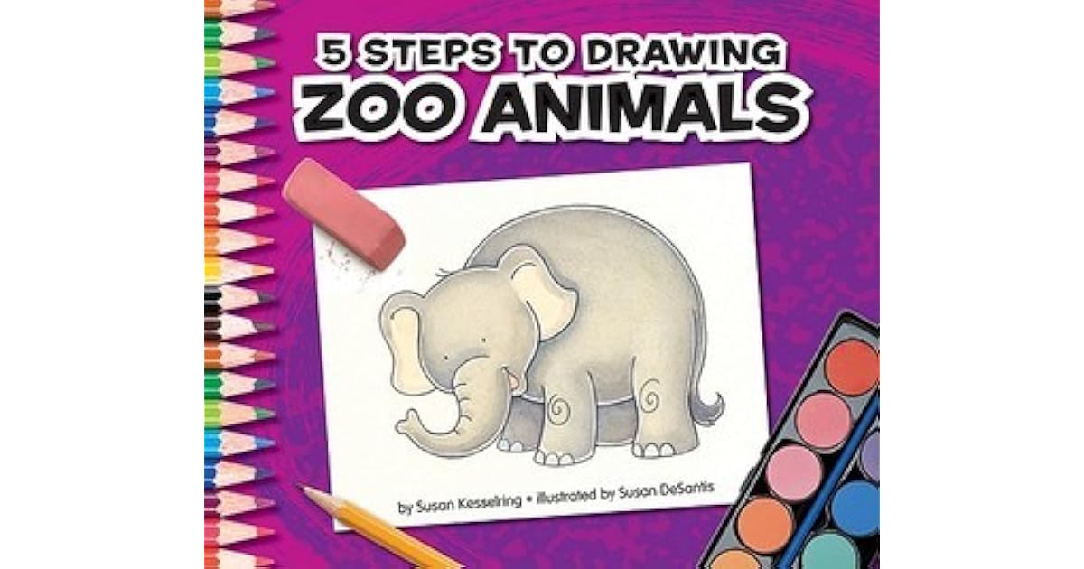 5 Steps to Drawing Zoo Animals by Susan Temple Kesselring