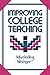 Improving College Teaching:...