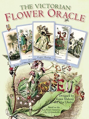 The Victorian Flower Oracle Deck: Based on JJ Grandville's "Flowers Personified" (Paperback)