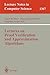 Lectures on Proof Verification and Approximation Algorithms (Lecture Notes in Computer Science, 1367)