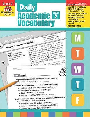 Evan-Moor Daily Academic Vocabulary, Grade 2 Teacher Edition (Paperback)