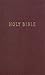 Pew Bible NLT (Hardcover, Burgundy/maroon)