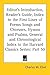 Editor's Introduction, Reader's Guide, Index to the First Lines of Poems Songs and Choruses, Hymns and Psalms, General and Chronological Index to the Harvard Classics Series: Part 50