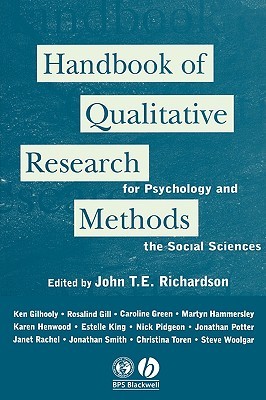 Handbook of Qualitative Research Methods for Psychology and the Social Sciences (Paperback)