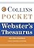 Collins Pocket Webster's Thesaurus