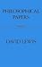 Philosophical Papers, Volume I by David Kellogg Lewis