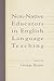 Non-Native Educators in English Language Teaching