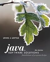 Java Software Solutions: Foundations of Program Design [With CDROM]