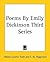 Poems By Emily Dickinson