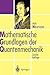 Mathematische Grundlagen der Quantenmechanik (German Edition)