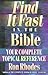 Find It Fast in the Bible: Your Complete Topical Reference