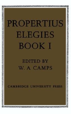 Propertius: Elegies: Book 1 (Paperback)