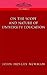 On the Scope of University Education