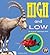 High and Low: An Animal Opposites Book (A+ Books: Animal Opposites)