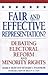 Fair and Effective Representation?