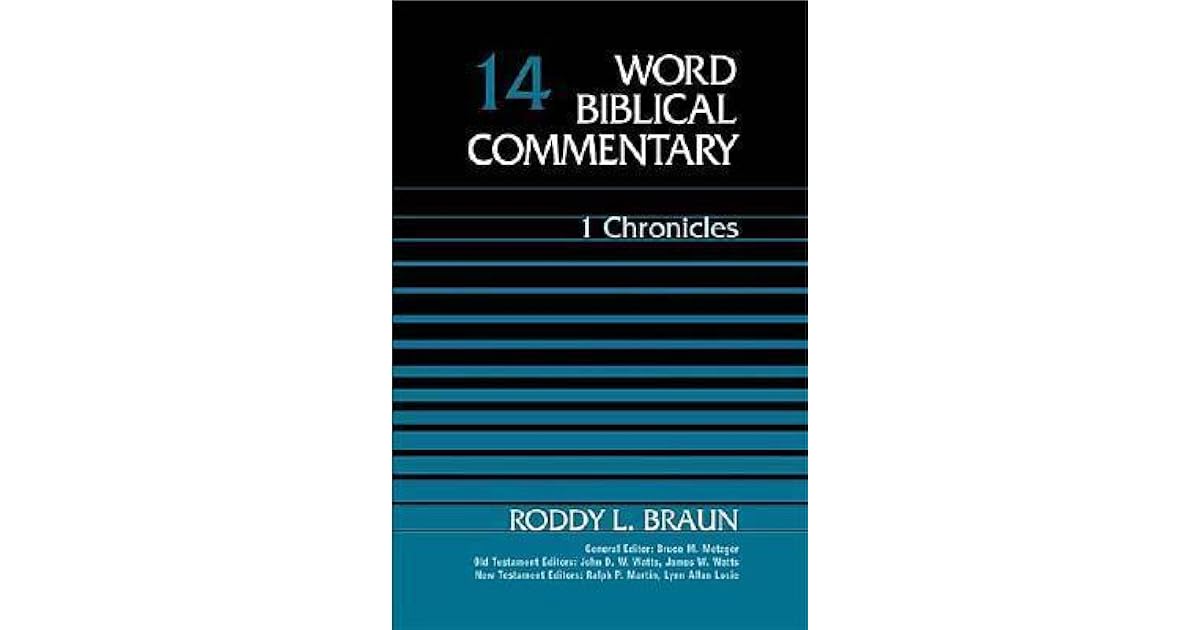 1 Chronicles by Roddy L. Braun