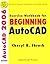 Exercise Workbook for Beginning AutoCAD 2006