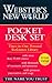 Wnw Dictionary, Thesaurus, Style Guide Pocket Deskset: Pocket Style Guide, Pocket Thesaurus, Pocket Dictionary, Pen