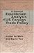 A General Equilibrium Analysis of U.S. Foreign Trade Policy