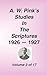 Studies in the Scriptures - 1926–27, Vol. 3 of 17 (Studies in the Scriptures, #3)