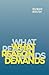 What Reason Demands