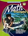 Math Triumphs, Grade 8, Student Study Guide, Book 3: Data Analysis, Number and Operations, and Algebra (MATH INTERVENTION (K-5))